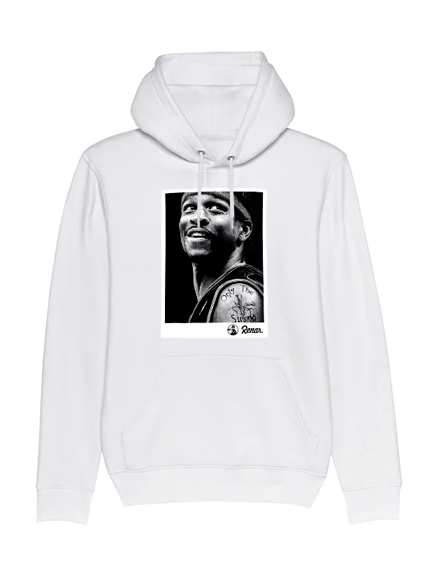 Sweat Capuche  Renar Iverson Blanc de renar sur Scredboutique.com