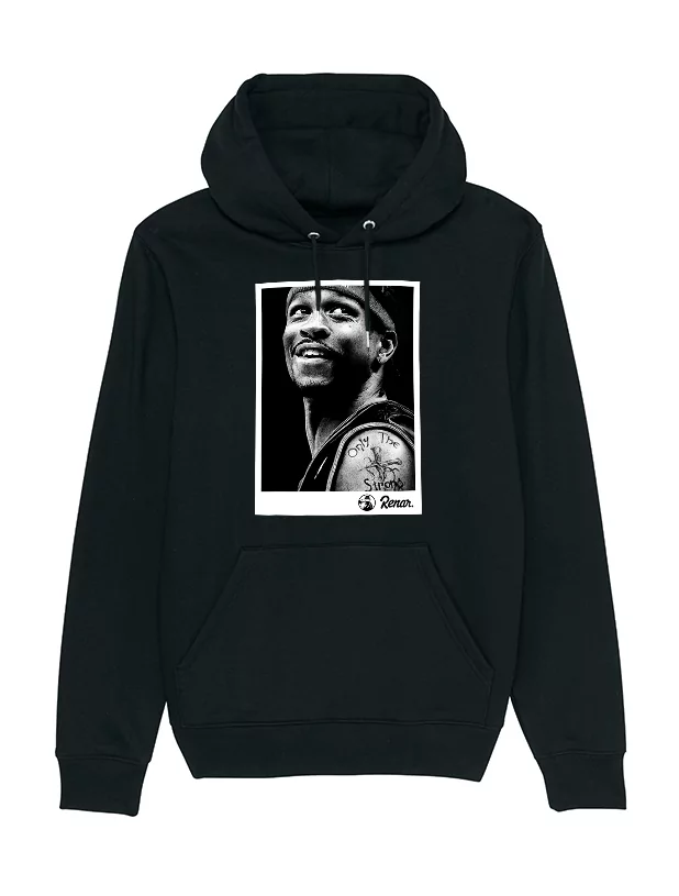 Sweat Capuche  Renar Iverson Noir de renar sur Scredboutique.com