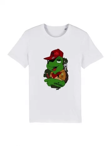Tshirt Enfant Franklin x TRN Blanc
