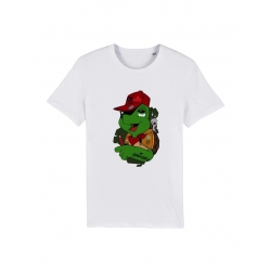 Tshirt Enfant Franklin x TRN Blanc