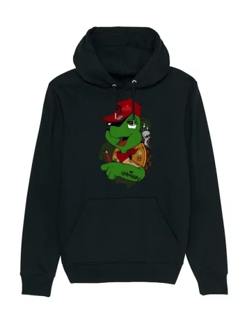 scred connexion Sweat enfant Franklin x TRN Noir