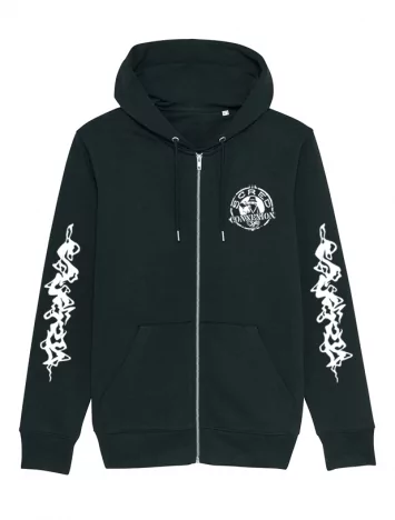 scred connexion Sweat Zippé Flammes Scred x TRN