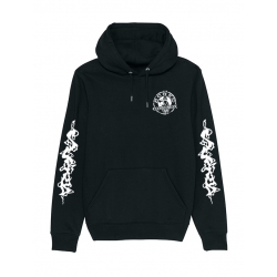 Sweat Capuche Flammes Scred x TRN