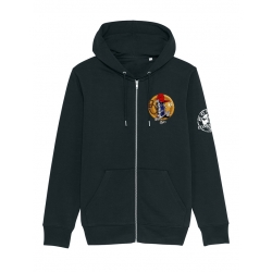 Sweat Zip enfant Cassette x TRN noir