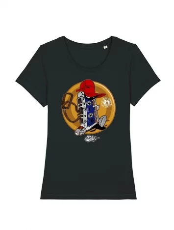 scred connexion Tshirt Femme Cassette x TRN