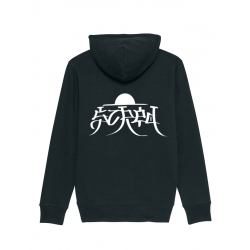 Sweat Zip Capuche Scred x TRN Noir de scred connexion sur Scredboutique.com