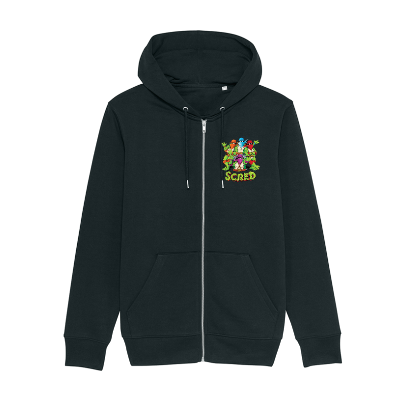 Sweat Zip enfant Tortue noir