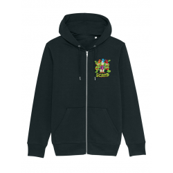 Sweat Zip enfant Tortue de scred connexion sur Scredboutique.com