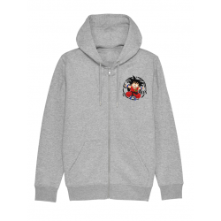 Sweat Zip enfant Goku de scred connexion sur Scredboutique.com