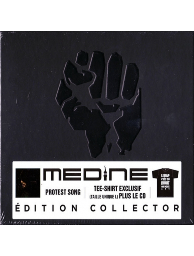 Album Cd "Medine - Protest Song (Coffret Cd + Tee-shirt)"