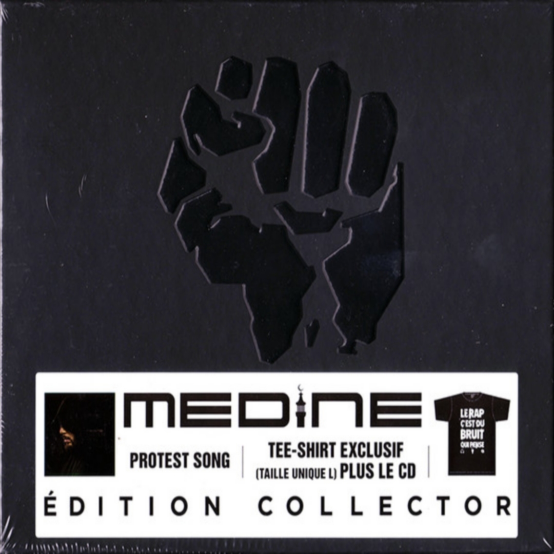 Album Cd "Medine - Protest Song (Coffret Cd + Tee-shirt)" de medine sur Scredboutique.com