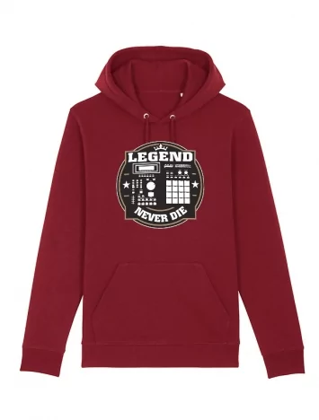 amadeus sweat capuche MPC bordeaux