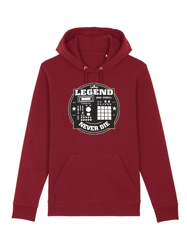 sweat capuche MPC bordeaux de amadeus sur Scredboutique.com