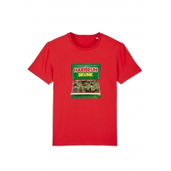Tshirt Haribeuh rouge de amadeus sur Scredboutique.com