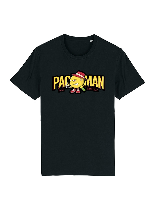 Tshirt Paco - Pacman Noir de paco sur Scredboutique.com
