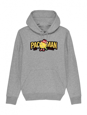 Sweat Capuche Paco - Pacman Gris