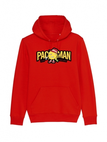 Sweat Capuche Paco - Pacman Rouge