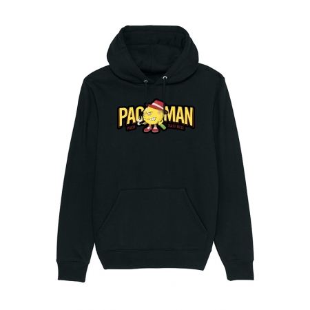 Sweat Capuche Paco - Pacman Noir