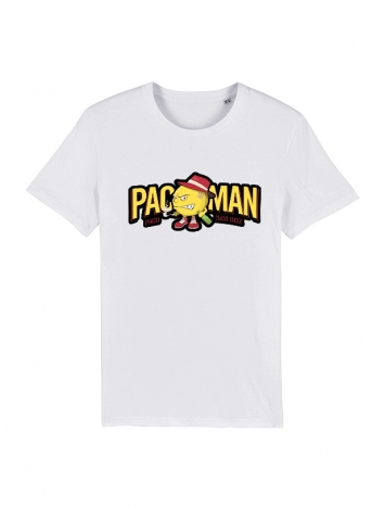 Tshirt Paco - Pacman Blanc