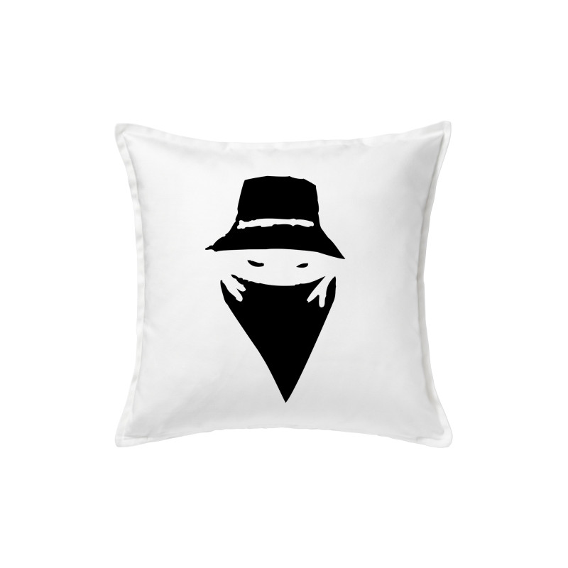 Housse de coussin Visage