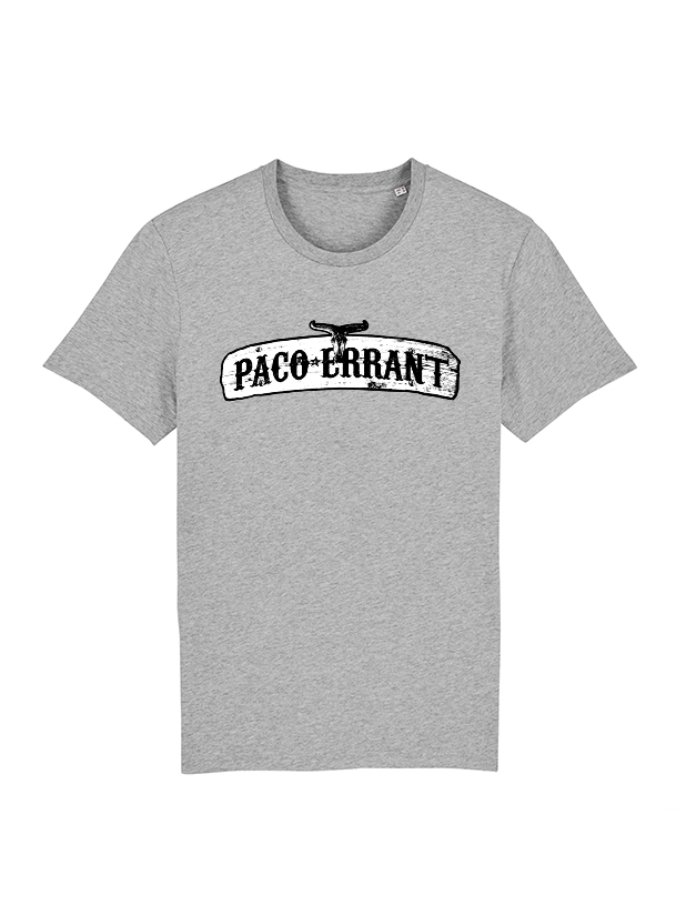 T-Shirt Paco - Errant Gris de paco sur Scredboutique.com
