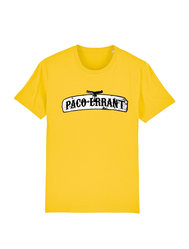 T-Shirt Paco - Errant Jaune de paco sur Scredboutique.com