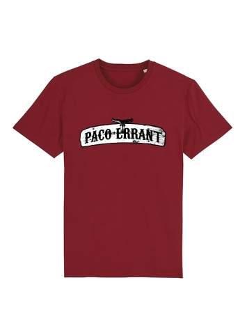 T-Shirt Paco - Errant Bordeaux