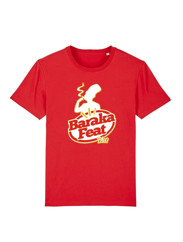 T-shirt Paco - Baraka Feat Rouge de paco sur Scredboutique.com