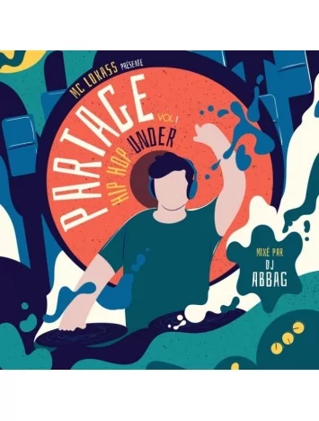  Album Cd Offert Mc Lokass -Partage vol.1 hip hop under