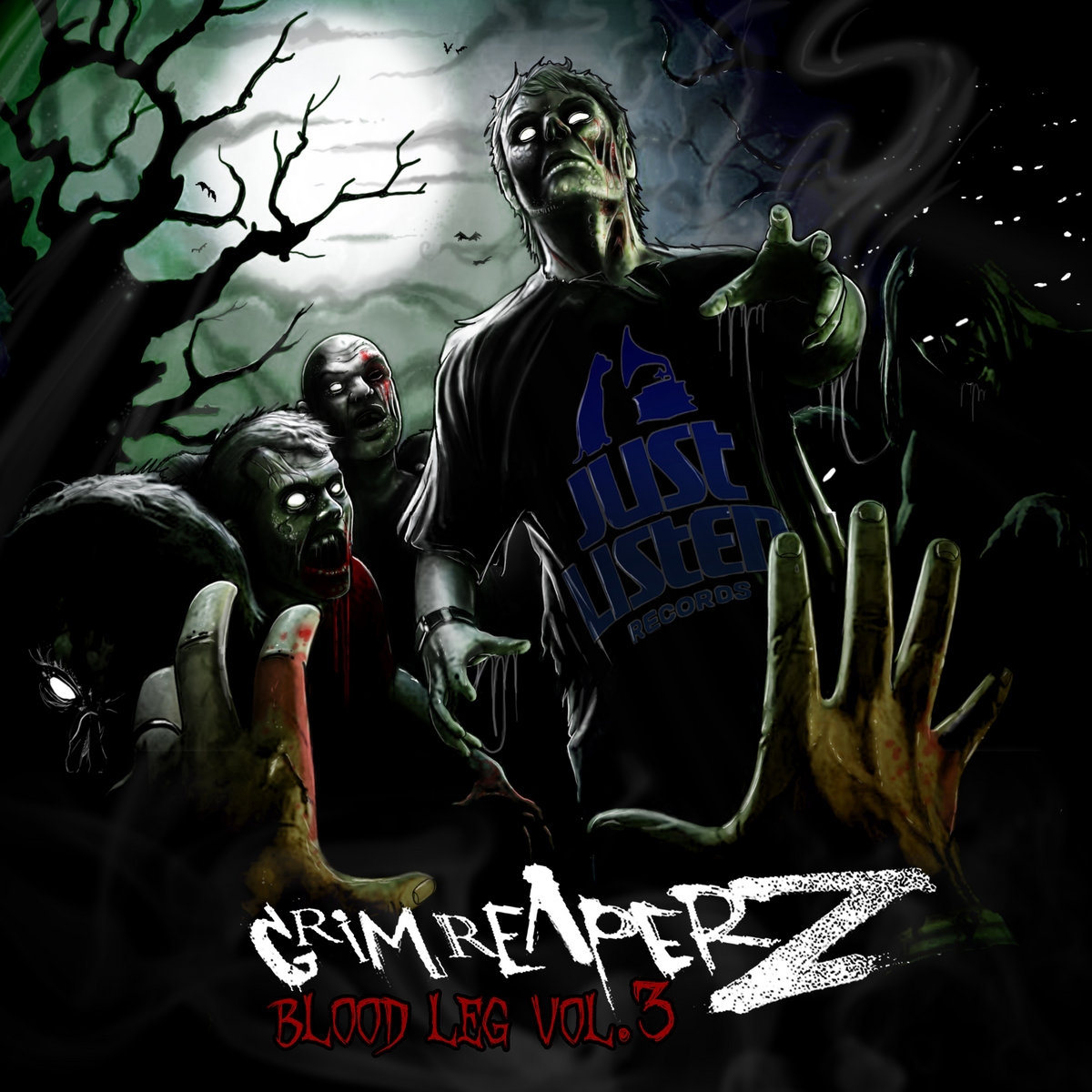 Album Vinyle "Grim Reaperz - Blood Leg vol.3" de grim reaperz sur Scredboutique.com