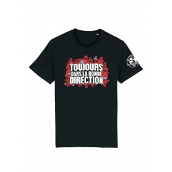 Tshirt Toujours Dans la bonne direction de scred connexion sur Scredboutique.com