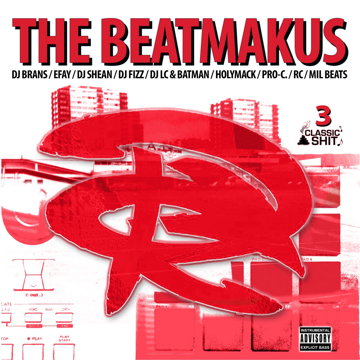 Album vinyle "The RC Beatmakus volumes 3" de the rc beatmakus sur Scredboutique.com