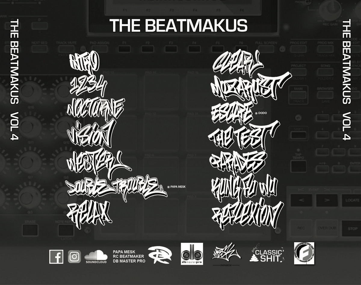 Album vinyle "The RC Beatmakus volumes 4" de the rc beatmakus sur Scredboutique.com