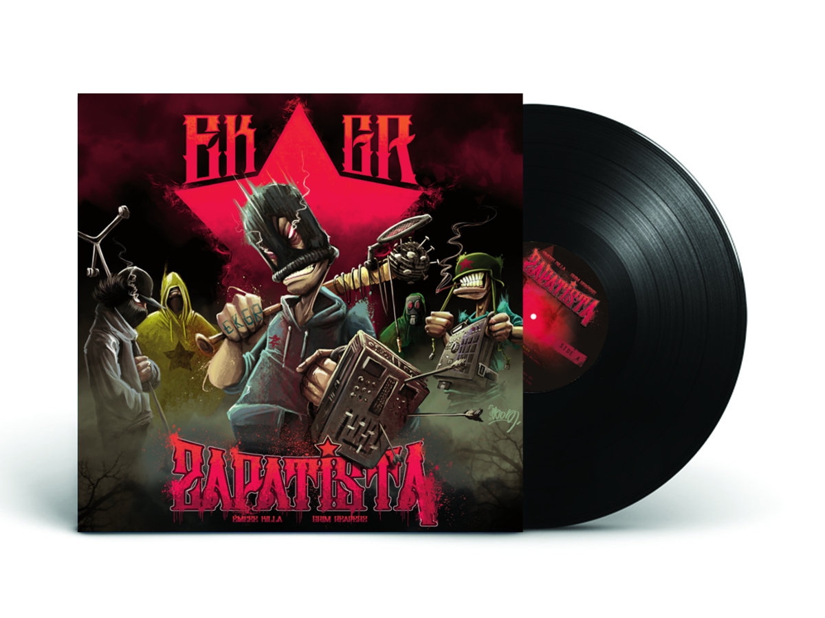 Album Vinyle "Grim Reaperz & Emcee Killa ‎- Zapatista" de grim reaperz sur Scredboutique.com