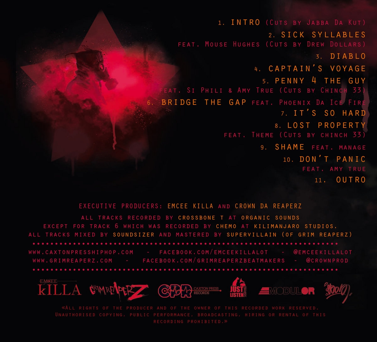 Album Vinyle "Grim Reaperz & Emcee Killa ‎- Zapatista" de grim reaperz sur Scredboutique.com