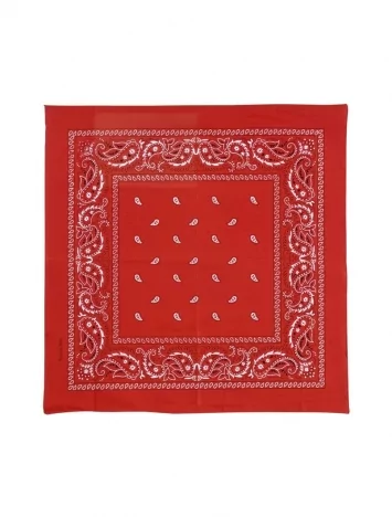 hip hop Bandana Rouge