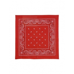 Bandana Rouge de hip hop sur Scredboutique.com