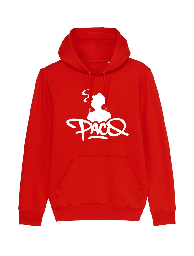 Sweat Capuche - Paco Logo Rouge de paco sur Scredboutique.com