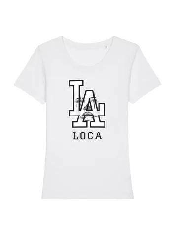 versil Tshirt Femme Blanc Versil La Loca