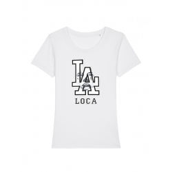 Tshirt Femme Blanc Versil La Loca de versil sur Scredboutique.com