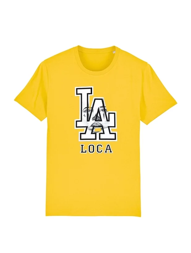 Tshirt Jaune Versil La Loca de versil sur Scredboutique.com