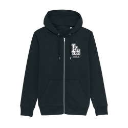 Sweat Capuche Noir Versil La Loca de versil sur Scredboutique.com