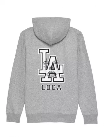 versil Sweat Zip Capuche Gris Versil La Loca