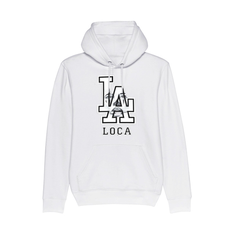 Sweat Capuche Blanc Versil La Loca