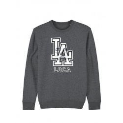 Sweat Gris Fonce Versil La Loca de versil sur Scredboutique.com