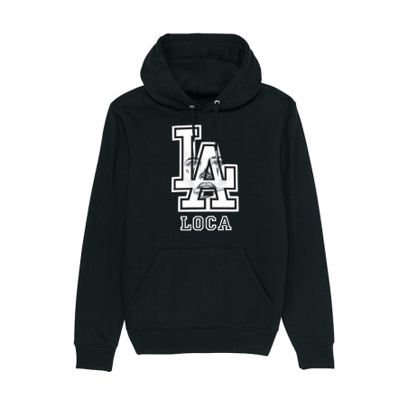 Sweat Capuche Noir Versil La Loca
