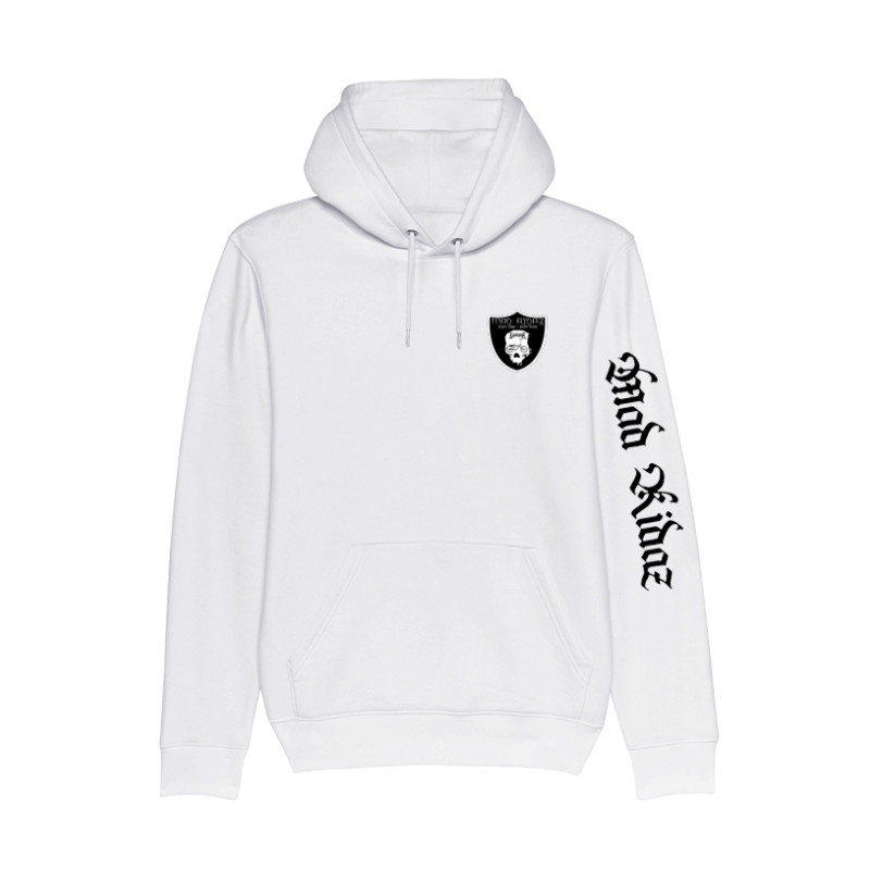 Sweat Capuche Blanche Versil Mad Ridaz Manches