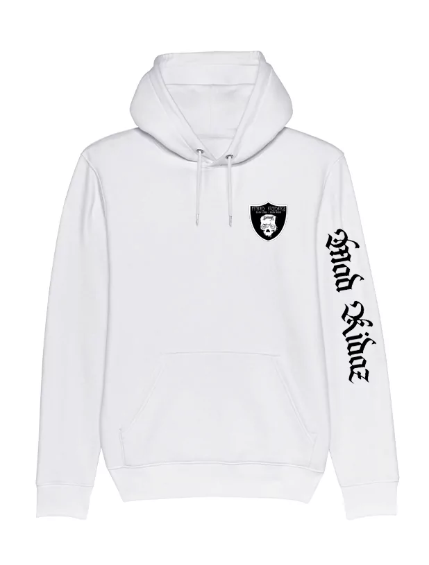 Sweat Capuche Blanche Versil Mad Ridaz Manches de versil sur Scredboutique.com