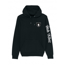 Sweat Capuche Noir Versil Mad Ridaz Manches de versil sur Scredboutique.com