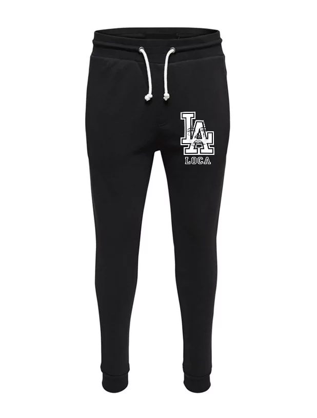 Jogging Noir Ajusté Versil La loca de versil sur Scredboutique.com